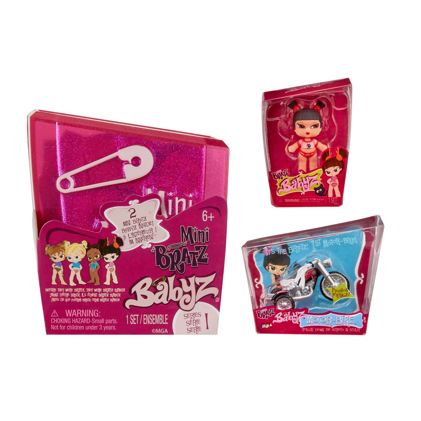 Mini Bratz Babyz Collectible Figures - Two Mini's Per Pack