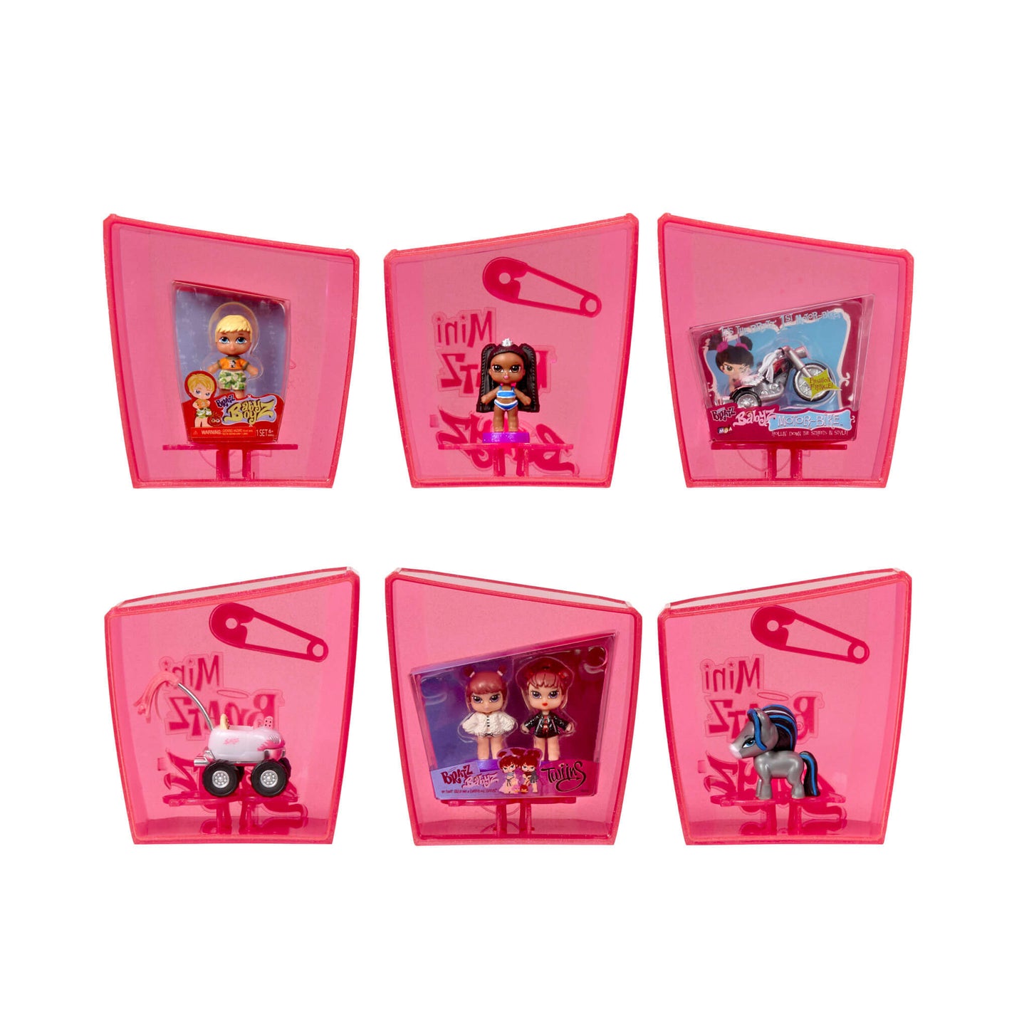 Mini Bratz Babyz Collectible Figures - Two Mini's Per Pack