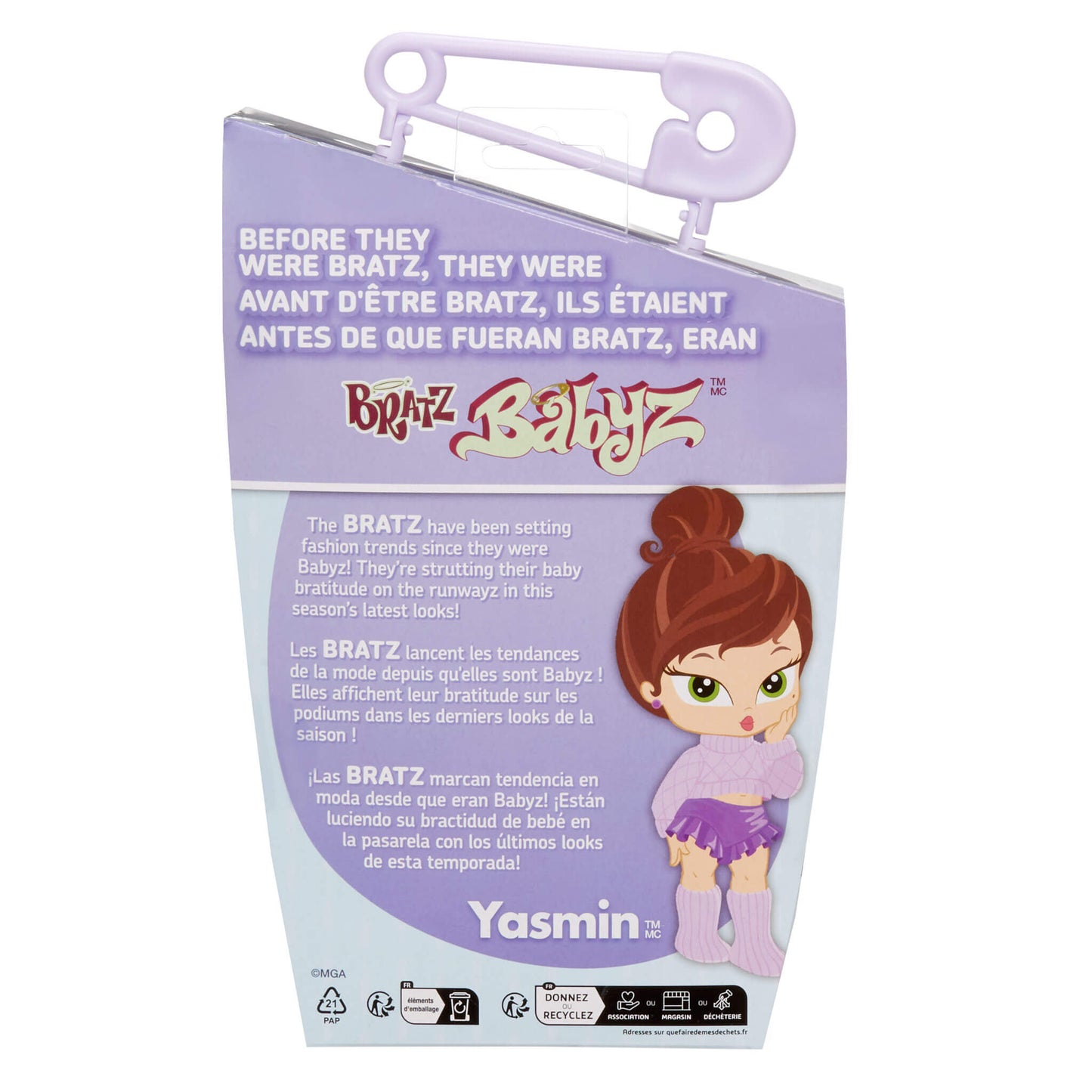 Bratz Babyz Runwayz Doll - Yasmin