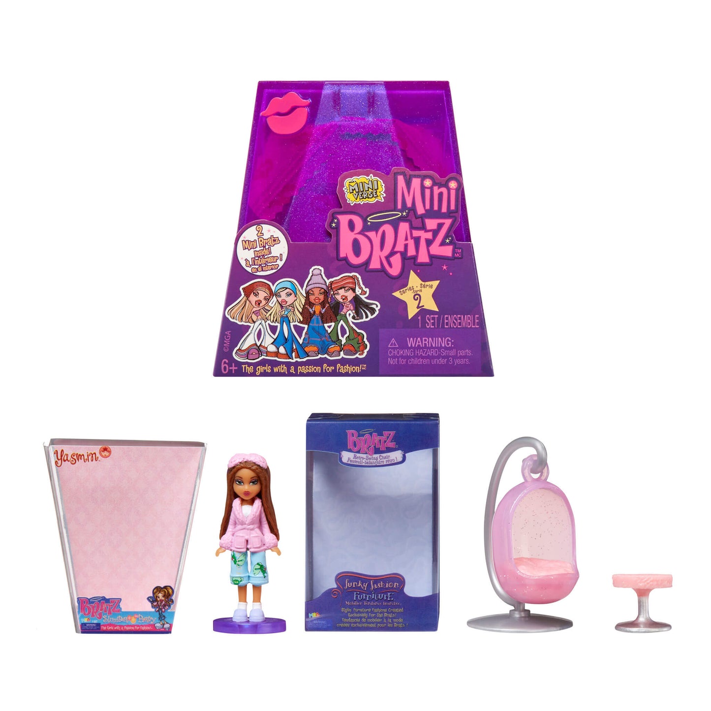 Mini Bratz Series 2 Collectible Figures